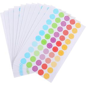 Hole Reinforcement Stickers Labels Binder Hole Reinforcement Labels for Office Protectors for Hole Punch Papers
