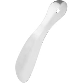 Shoe Horn, Shoe Spoon, Shoe Tongue Stainless Steel High‑Quality Grip Stainless Steel Shoe Spoon Help You Keep Your Hands Clean for on Foot for Home for Camping for Travel