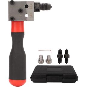 3/16in 1/4in Copper Tube Brake Line Single Double Flare Tool Hydraulic Flaring Tool Adapter Tube Expansion Tool Universal Auto Repair Tools