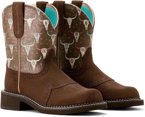حذاء Ariat النسائي Fatbaby Heritage Farrah Western Boot in Saudi Arabia
