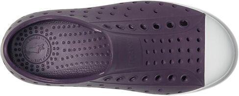 Native Shoes Jefferson (Little Big Kid) Sneaker, Velvet Purple/Shell White, 11 US Unisex in Kuwait