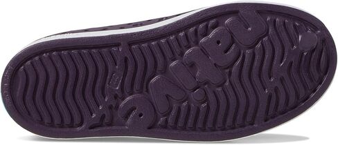 Native Shoes Jefferson (Little Big Kid) Sneaker, Velvet Purple/Shell White, 11 US Unisex in Kuwait