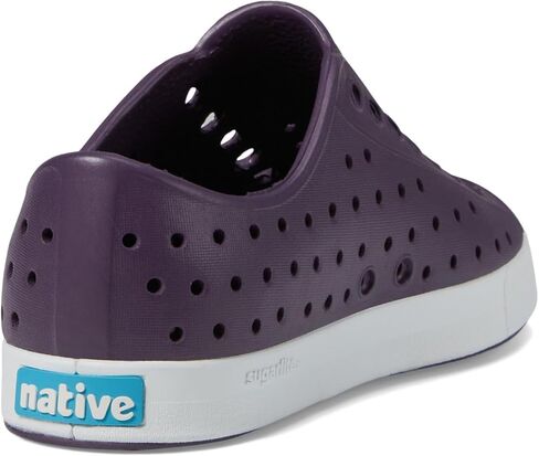 Native Shoes Jefferson (Little Big Kid) Sneaker, Velvet Purple/Shell White, 11 US Unisex in Kuwait