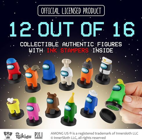 بي إم آي طوابع للأطفال: 12 لعبة من بين الولايات المتحدة مع 16 مجموعة مقتنيات، ومجسمات صغيرة للحفلات وأعياد الميلاد والهدايا والديكور in Kuwait