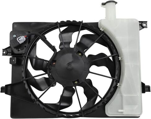 SCITOO 623510 Radiator Cooling Fan Fit for 2014-2016 for Hyundai Elantra 2014 for Hyundai for Elantra Coupe 2016-2017 for Hyundai for Elantra GT 2015-2016 for Kia Forte 2015 for Kia Forte Koup in Saudi Arabia