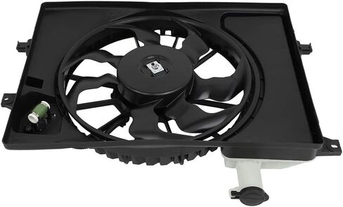 SCITOO 623510 Radiator Cooling Fan Fit for 2014-2016 for Hyundai Elantra 2014 for Hyundai for Elantra Coupe 2016-2017 for Hyundai for Elantra GT 2015-2016 for Kia Forte 2015 for Kia Forte Koup in Saudi Arabia