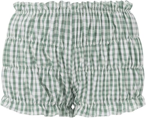 NUFIWI Women Leopard Bloomer Shorts Elastic Waist Ruffle Frill Pajamas Lounge Shorts Sexy Cheetah Print Micro Shorts Bottoms in Saudi Arabia