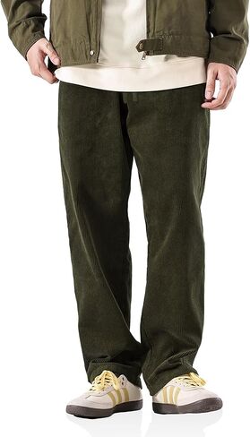 سراويل قصيرة للرجال فضفاضة واسعة الساق فضفاضة تناسب الرباط مرونة الخصر Sweatpants السراويل خمر in Kuwait