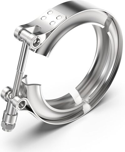 3 Inch V Band Clamp 304 Stainless Steel, for Turbo Exhaust Downpipe, Racing Ford Pickup Truck Exchange Exhaust Systems in Saudi Arabia