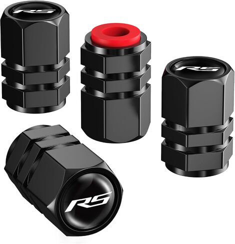 4PCS Tire Valve Stem Caps Compatible with Chevy Camaro SS Auto Accessories, Aluminum Tire Valve Cap Set, Corrosion Resistant, Universal Stem Covers for Cars Trucks Motorcycles SUVs Bikes in Saudi Arabia