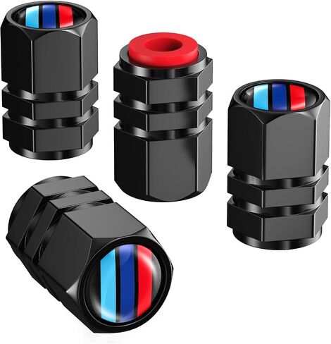 4PCS Tire Valve Stem Caps Compatible with Chevy Camaro SS Auto Accessories, Aluminum Tire Valve Cap Set, Corrosion Resistant, Universal Stem Covers for Cars Trucks Motorcycles SUVs Bikes in Saudi Arabia