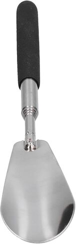 لبيسة حذاء معدنية، لبيسة حذاء تلسكوبية محمولة مقاس 10 بوصة، سهلة الحمل للاستخدام أثناء السفر، لبيسة حذاء بمقبض للحوامل المسنات in Kuwait