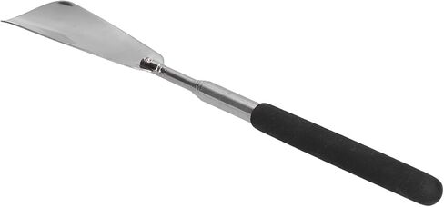 لبيسة حذاء معدنية، لبيسة حذاء تلسكوبية محمولة مقاس 10 بوصة، سهلة الحمل للاستخدام أثناء السفر، لبيسة حذاء بمقبض للحوامل المسنات in Kuwait