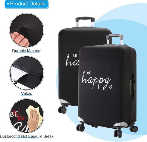 PATIKIL Luggage Covers, Fits 26-29 Inch Washable Suitcase Cover Protectors Anti-Scratch Travel Luggage Covers Suitcase Protector in Saudi Arabia