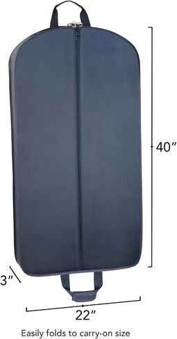 WallyBags® 40" Deluxe Travel Garment Bag in Kuwait