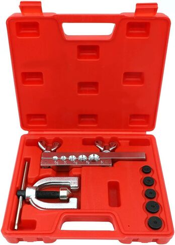 SCITOO Double Brake line Flaring Tool For copper Aluminum Steel Brass Tubing Tool, 45 Degrees in Saudi Arabia