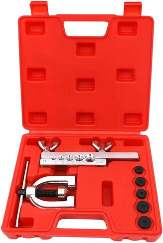 SCITOO Double Brake line Flaring Tool For copper Aluminum Steel Brass Tubing Tool, 45 Degrees in Saudi Arabia