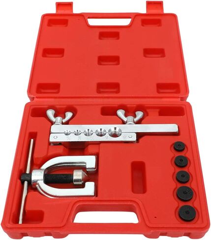 SCITOO Double Brake line Flaring Tool For copper Aluminum Steel Brass Tubing Tool, 45 Degrees in Saudi Arabia