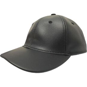 Men's The Warrior Furies Baseball Caps,Leather Adjustable Hat Black