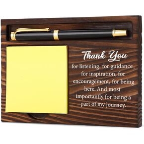 Appreciation Gift for Coworker, Thank You Gift for Coworker, New Job Gift for Coworker, Retro Note Pad Holder with Inspirational Quotes,6.5x4.7 Inches,HFF3