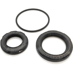 REPLACEMENTKITS.COM Brand Rack & Pinion Steering Seal Kit Compatible With Subaru Impreza, STi & WRX (08-21) Replaces 34191VA000 & 34192AG010