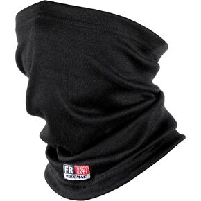 BOCOMAL FR Face Mask Firefighter 100% Meta Aramid Lightweight Balaclava and Neck Gaiter Flame Resistant Covering Arc Rated