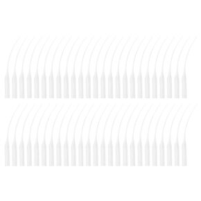 Penta Angel Glue Tips 100Pcs Plastic Nozzle Bottle Glue Micro-Tips Glue Extender Precision Applicator for Art Crafts Crafting Lab Dispensing (100)