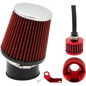 Upgraded Mini Bike Air Filter Adapter Kit for Predator 212cc Coleman CT200U CT200U-EX BT200X KT196 224cc 196cc 6.5hp Honda GX160 GX200 Engine Go Kart Performance Parts in Kuwait