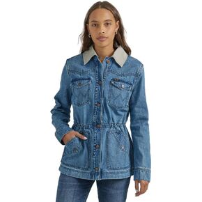 Women's Retro Denim Barn Coat