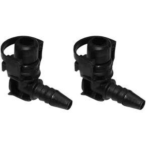 2Pcs 55354565 Throttle Valve Thermostat Body Heater Water Pipe Hose Connector 55574685 55569809 For Chevrolet Cruze Epica Sonic Opel Astra Outlet 1.4L Trax Encore Fit Buicks joint Junwei