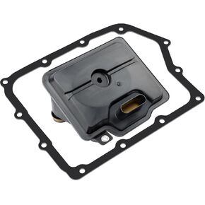 Transmission Filter Oil Pan Gasket Kit, Compatible with Dodge Grand Caravan Avenger Ram ProMaster Chrysler Town & Country 200 Replace Part Number 68018555AA FT1240 58128