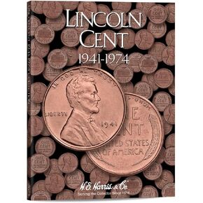 H.E. Harris & Co US Lincoln Memorial Cent Coin Folder 1959 – 1998 Volume 1 #2675
