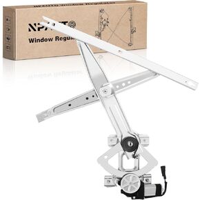 Front Driver Side Power Window Regulator with Motor fit for Ford F250 F350 F450 F550 Super Duty, F650 F750 2000 2001 2002 2003 2004 2005 2006 2007 2008 2009 2010 2011 2012, Excursion 00-05, Left