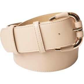 GRACE KARIN Women's Wide Belt Fashion Ladies Leather Belt with Buckle for Jeans Dresses