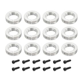 Block Rings Precise mating Standard 7/8-14 inch Splint Ring Design Flexible Switching Constant Pressure Locking Ring Full-Size 12 pcs