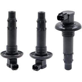 Ignition Coil 296000307 3pcs Compatible With SeaDoo GTX RXT RXP GTI Wake 130 155 185 215 255 260 HP ALL 4-TEC 420664020