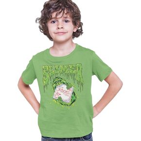 Ripple Junction Ghostbusters Glow in The Dark Kid’s Short Sleeve Youth T-Shirt Slimer Officially Licensed
