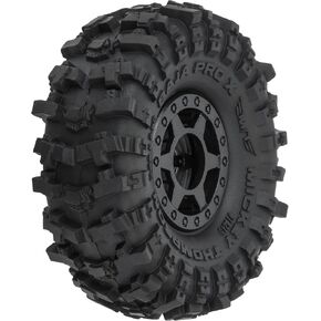 Pro-line Racing 1/24 MT Baja Pro X F/R 1.0 Tires MTD 7mm Blk 4 PRO1021510 RC Tire