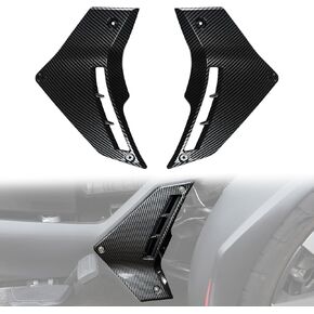 Lower Fairing Panels for Can Am Ryker All Models, 2PCS Carbon Fiber Pattern Lower Panels Fairing Pads Protector Trim Cover for Can Am Ryker 600 900 Sport & Rally Accessories