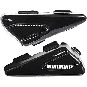 Motorcycle Black Tank Side Frame Covers For Harley 2007-2017 V-Rod V Rod Night Rod (Gloss Black)