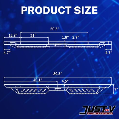 استبدال لوحات الجري لعام 2024 لسيارة Toyota Tacoma Double Cab Crew Cab، لوحات تشغيل الشاحنات الثقيلة القوية، خطوات جانبية سوداء مزخرفة، قضبان Nerf ذات خطوة متدلية in Kuwait