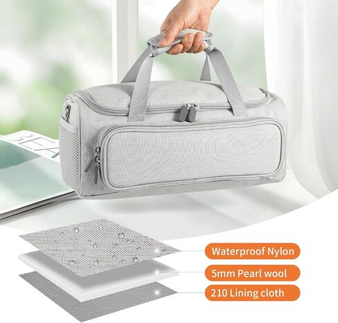 Carrying Case for Cricut Joy Xtra，for Cricut Accessories Cricut Tools,Front and Back Side Full Open,for Extra Machine Storage,Dust Cover, and Travel Carry Store Various Supplies(Pink) in Saudi Arabia