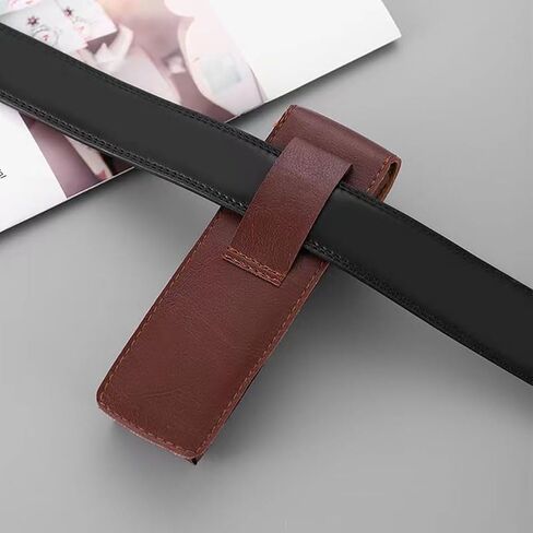 Eyeglass Case, PU Leather Eyeglasses Case on Belt, Glasses Cases, Suitable Small Sunglasses Case, Reading Glasses Case in Saudi Arabia