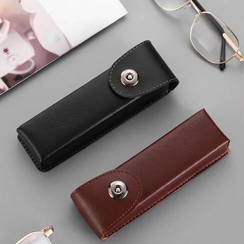 Eyeglass Case, PU Leather Eyeglasses Case on Belt, Glasses Cases, Suitable Small Sunglasses Case, Reading Glasses Case in Saudi Arabia