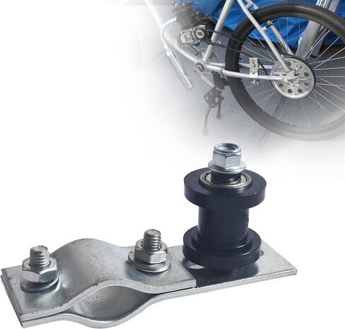 Chain Tensioner Adjuster W/8mm chain tensioner Guide wheel fit for 49cc 60cc 66cc 80cc Engine Motorized Bicycle Dirt Bike ATV bicycles Black in Saudi Arabia