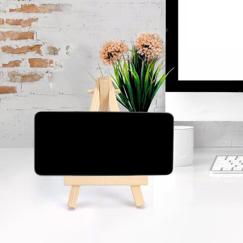 Mini Easel for Display, 6 Pcs 5" Small Easel Tiny Easel Mini Wooden Easel Stand for Painting Canvases, Tabletop Easel Stand for Sign in Saudi Arabia
