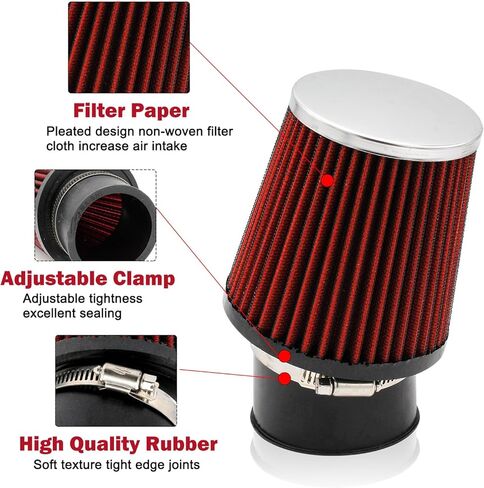 Upgraded Mini Bike Air Filter Adapter Kit for Predator 212cc Coleman CT200U CT200U-EX BT200X KT196 224cc 196cc 6.5hp Honda GX160 GX200 Engine Go Kart Performance Parts in Kuwait