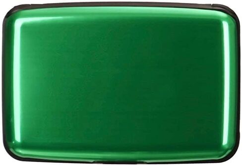 RFID Blocking Credit Card Protector Aluminum ID Case Hard Shell Business Card Holders Metal Wallet for Men or Women (Pack of 1) (Pink) in Saudi Arabia