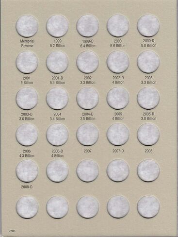هو. Harris & Co مجلد عملات لينكولن التذكارية الأمريكية 1959 - 1998، المجلد 1 #2675 in Kuwait