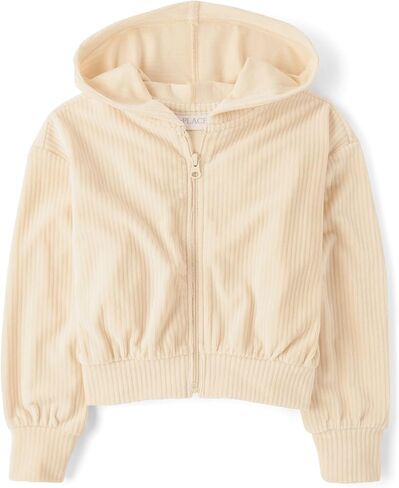 The Children's Place Girls' Long Sleeve Active Hooded Fleece Full Zip Up in Saudi Arabia
